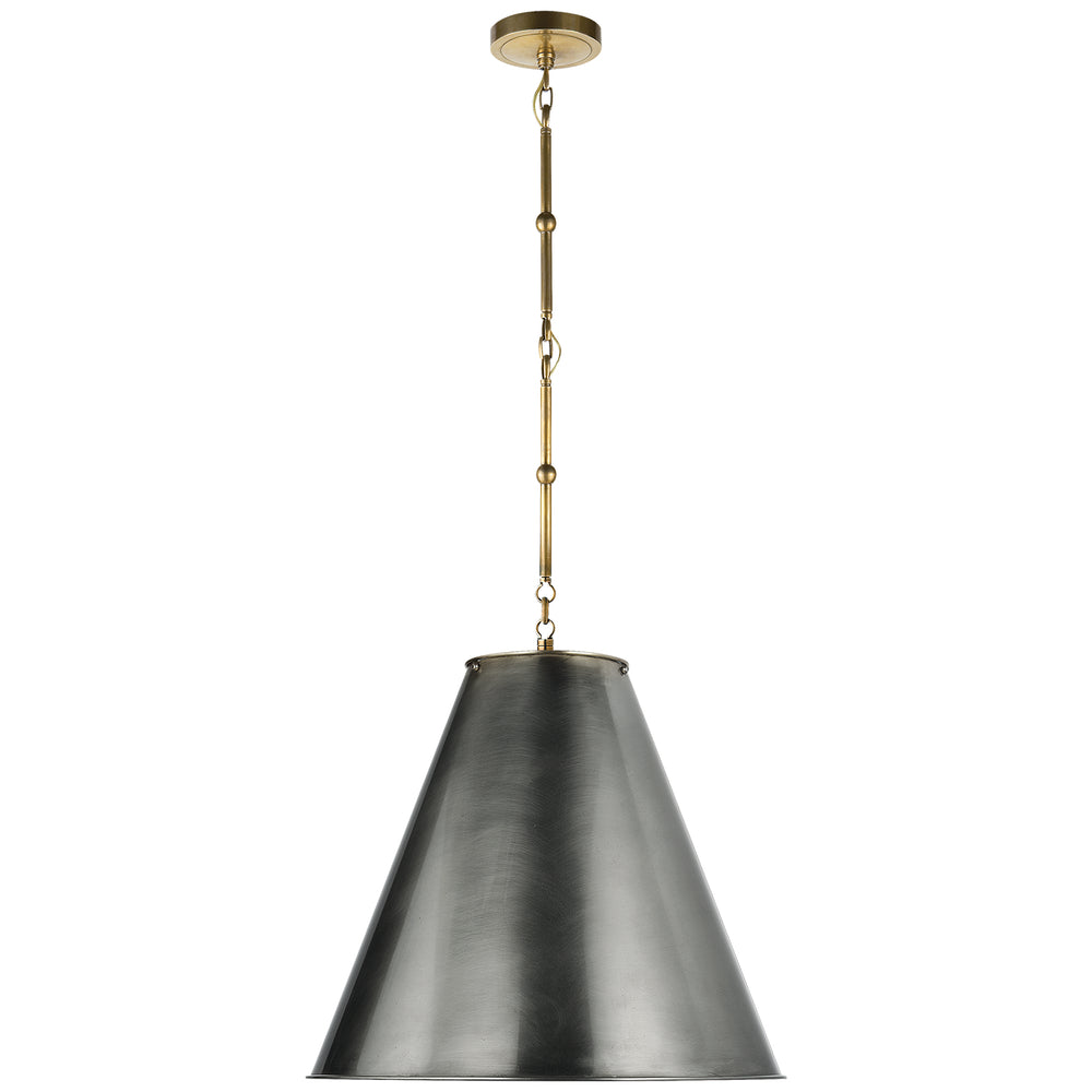 Visual Comfort Signature Canada - One Light Pendant - Goodman - Hand-Rubbed Antique Brass- Union Lighting Luminaires Decor