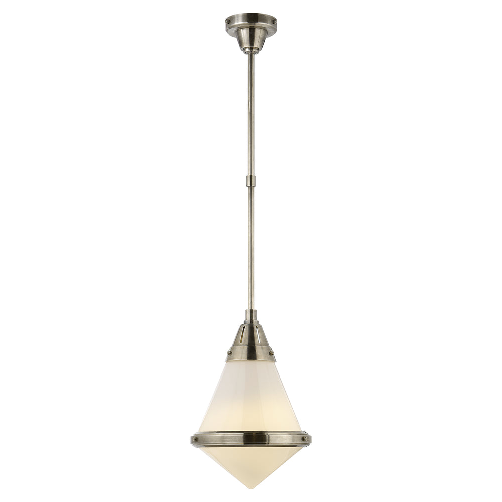 Visual Comfort Signature Canada - One Light Pendant - Gale - Antique Nickel- Union Lighting Luminaires Decor