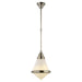 Visual Comfort Signature Canada - One Light Pendant - Gale - Antique Nickel- Union Lighting Luminaires Decor
