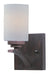 Maxim - One Light Wall Sconce - Deven - Oil Rubbed Bronze- Union Lighting Luminaires Decor