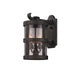 Troy Lighting - Three Light Wall Lantern - Barbosa - Aged Pewter- Union Lighting Luminaires Decor