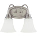 Generation Lighting Canada - Two Light Wall / Bath - Holman - Brushed Nickel- Union Lighting Luminaires Decor