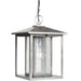 Generation Lighting Canada. - One Light Outdoor Pendant - Hunnington - Weathered Pewter- Union Lighting Luminaires Decor