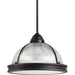 Generation Lighting Canada - Two Light Pendant - Pratt Street Prismatic - Autumn Bronze- Union Lighting Luminaires Decor