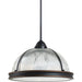 Generation Lighting Canada - Three Light Pendant - Pratt Street Prismatic - Autumn Bronze- Union Lighting Luminaires Decor