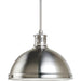 Generation Lighting Canada - Two Light Pendant - Pratt Street Metal - Brushed Nickel- Union Lighting Luminaires Decor