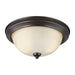 Generation Lighting Canada - Two Light Flush Mount - Geary - Bronze- Union Lighting Luminaires Decor