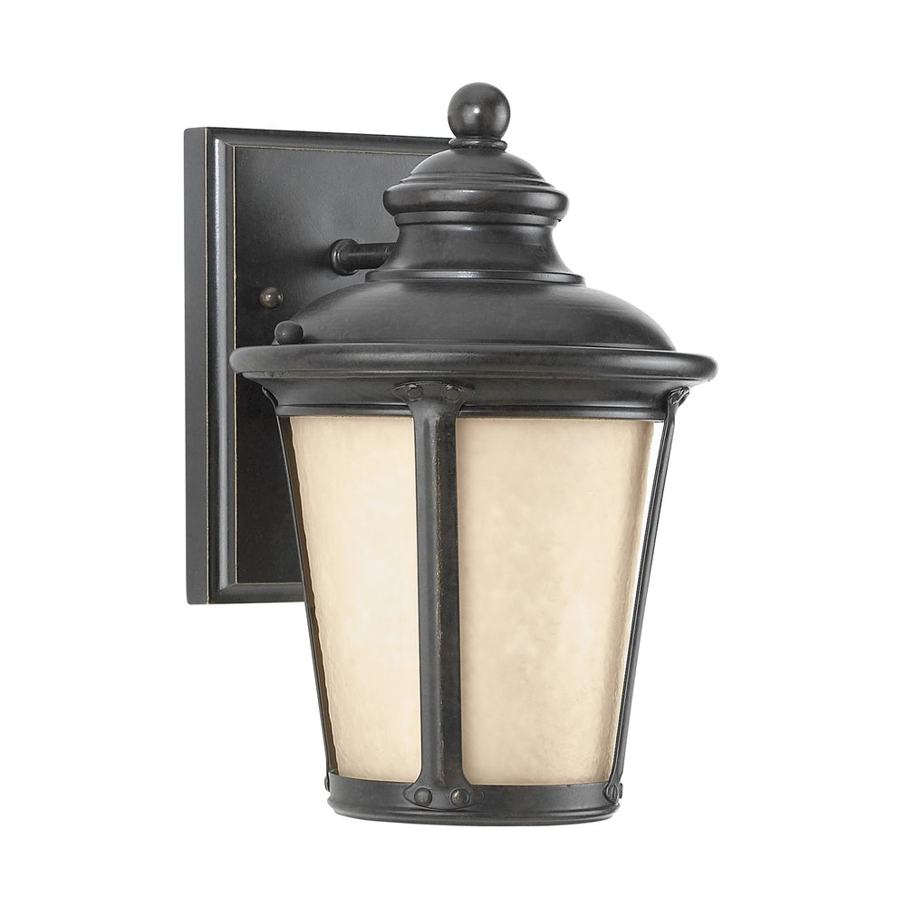 Generation Lighting Canada - One Light Outdoor Wall Lantern - Cape May - Burled Iron- Union Lighting Luminaires Decor