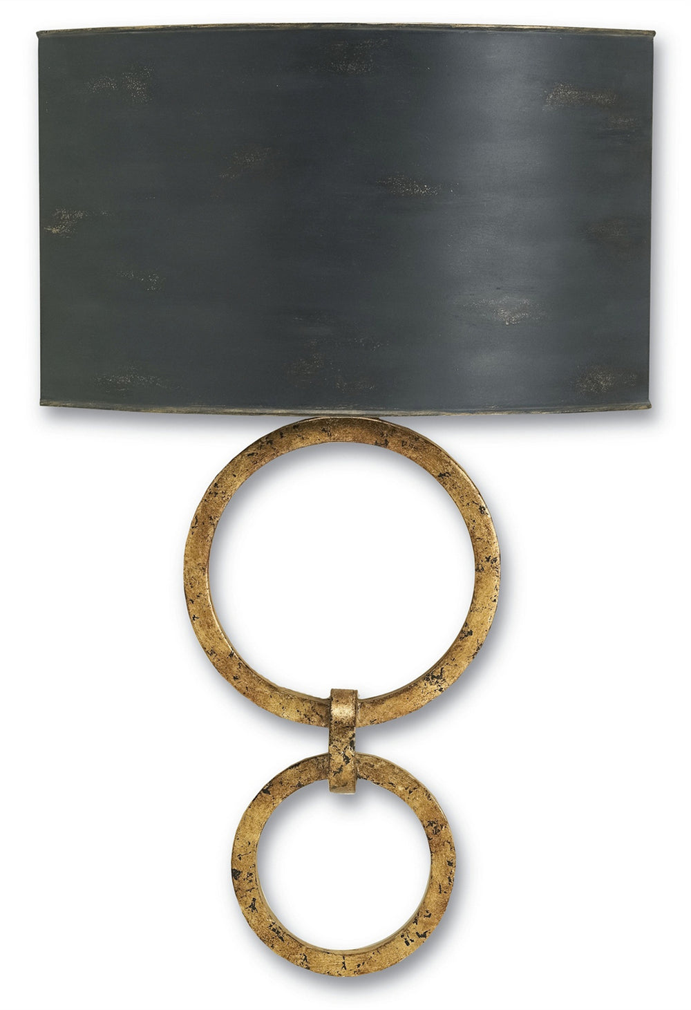 Currey and Company - One Light Wall Sconce - Bolebrook - Gold Leaf- Union Lighting Luminaires Decor