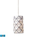 ELK Home - LED Mini Pendant - Tetra - Polished Chrome- Union Lighting Luminaires Decor