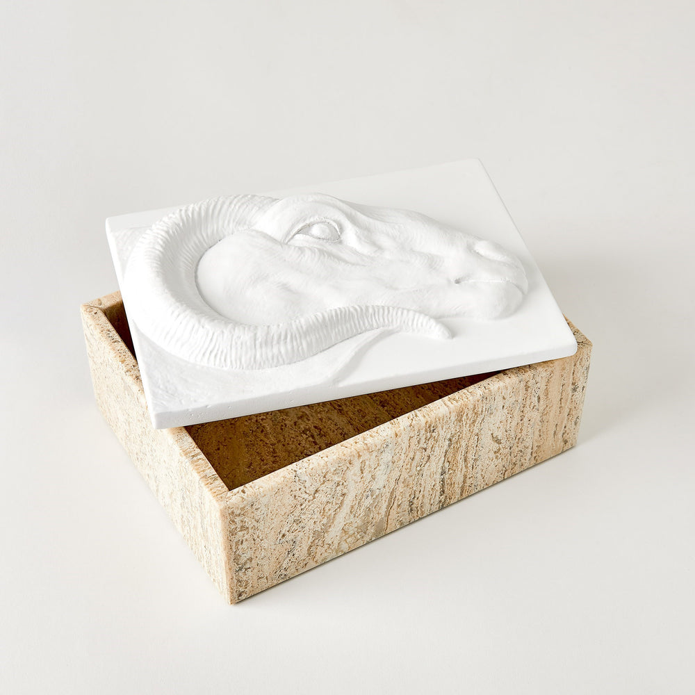 Egyptian Ram Head Boxes