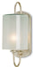 Currey and Company - One Light Wall Sconce - Glacier - Silver Leaf- Union Lighting Luminaires Decor