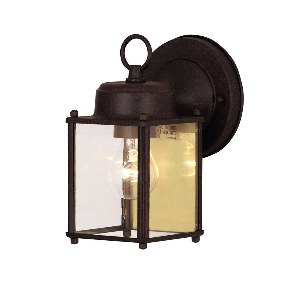 Savoy House Canada - One Light Outdoor Wall Lantern - Exterior Collections - Rust- Union Lighting Luminaires Decor