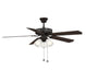 Meridian - 52" Ceiling Fan - First Value - Oil Rubbed Bronze- Union Lighting Luminaires Decor