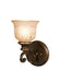 Crystorama - One Light Wall Sconce - Norwalk - Bronze Umber- Union Lighting Luminaires Decor