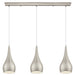 Eglo Canada - Three Light Pendant - Reale - Matte Nickel- Union Lighting Luminaires Decor