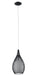 Eglo Canada - One Light Pendant - Razoni - Black- Union Lighting Luminaires Decor