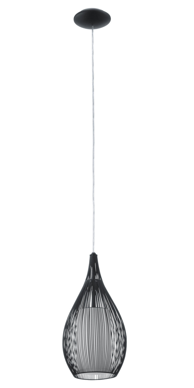 Eglo Canada - One Light Pendant - Razoni - Black- Union Lighting Luminaires Decor