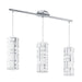 Eglo Canada - Three Light Linear Pendant - Bayman - Chrome- Union Lighting Luminaires Decor