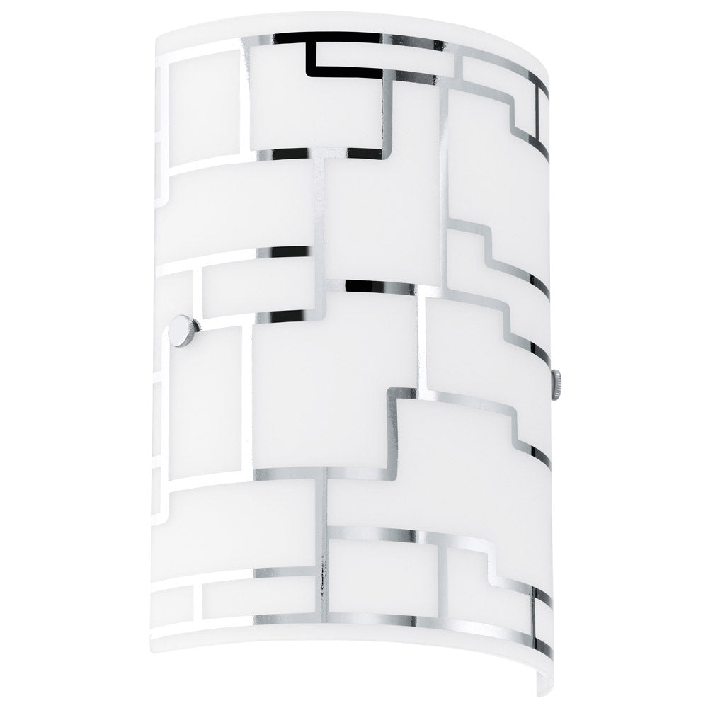 Eglo Canada - One Light Wall Sconce - Bayman - Chrome- Union Lighting Luminaires Decor