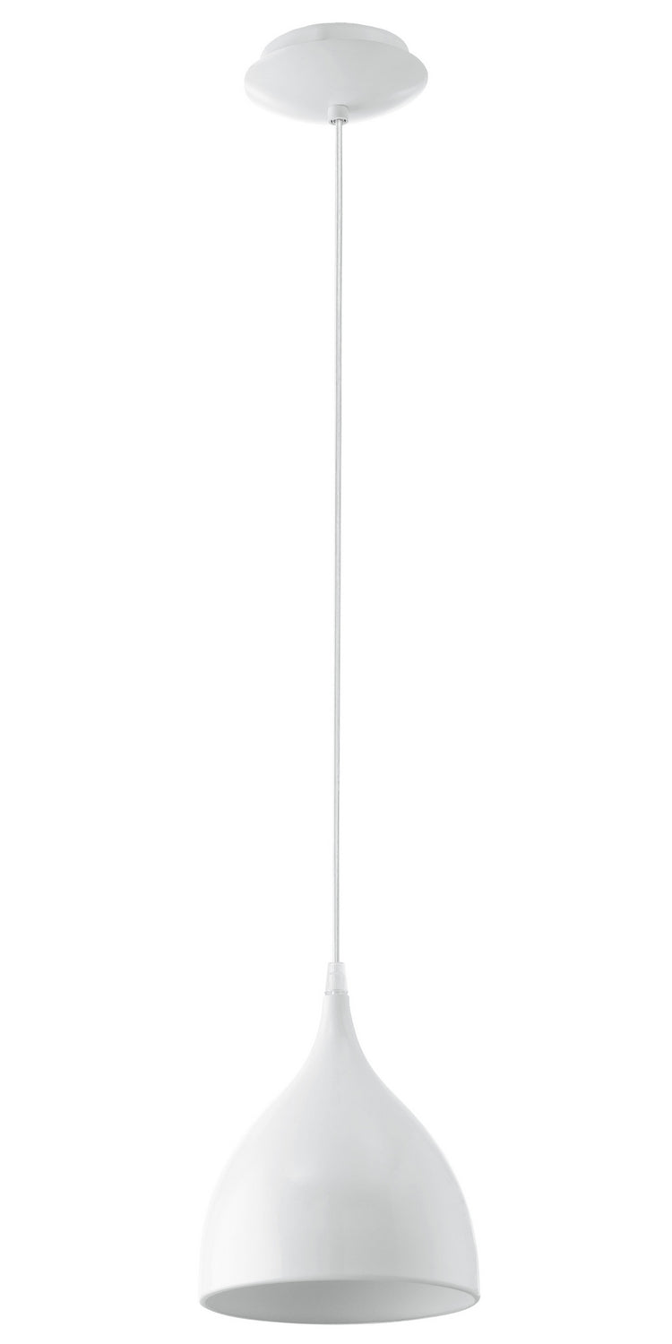 Eglo Canada - One Light Pendant - Coretto - White- Union Lighting Luminaires Decor
