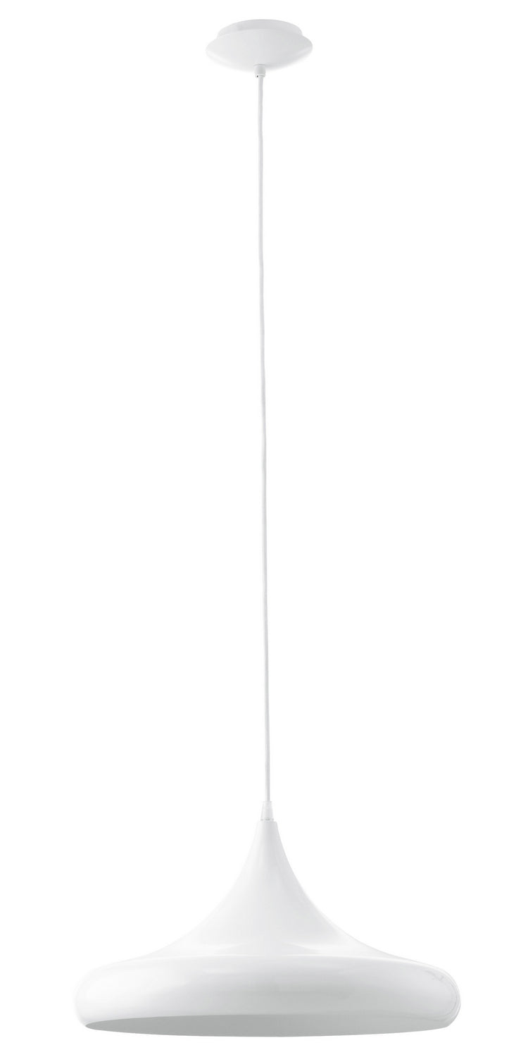 Eglo Canada - One Light Pendant - Coretto - White- Union Lighting Luminaires Decor