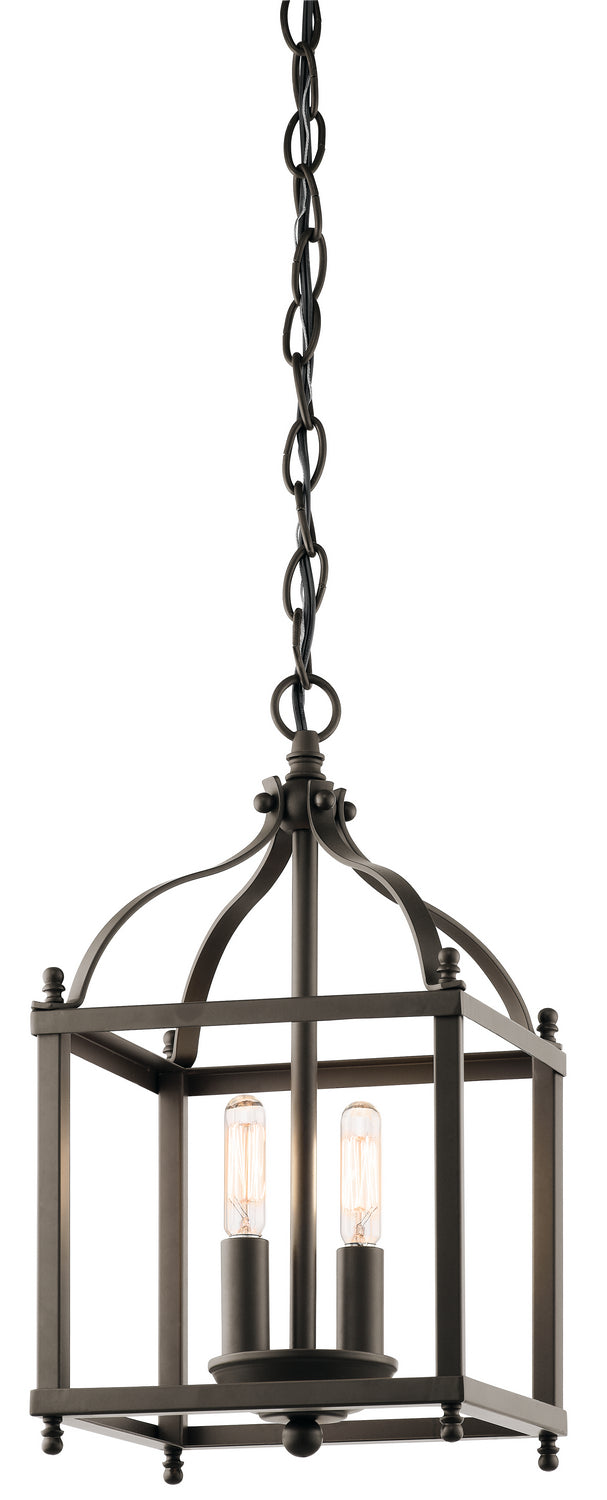 Kichler Canada - Two Light Pendant - Larkin - Olde Bronze- Union Lighting Luminaires Decor