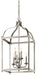 Kichler Canada - Six Light Foyer Chandelier - Larkin - Brushed Nickel- Union Lighting Luminaires Decor