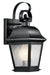Kichler Canada - One Light Outdoor Wall Mount - Mount Vernon - Black- Union Lighting Luminaires Decor