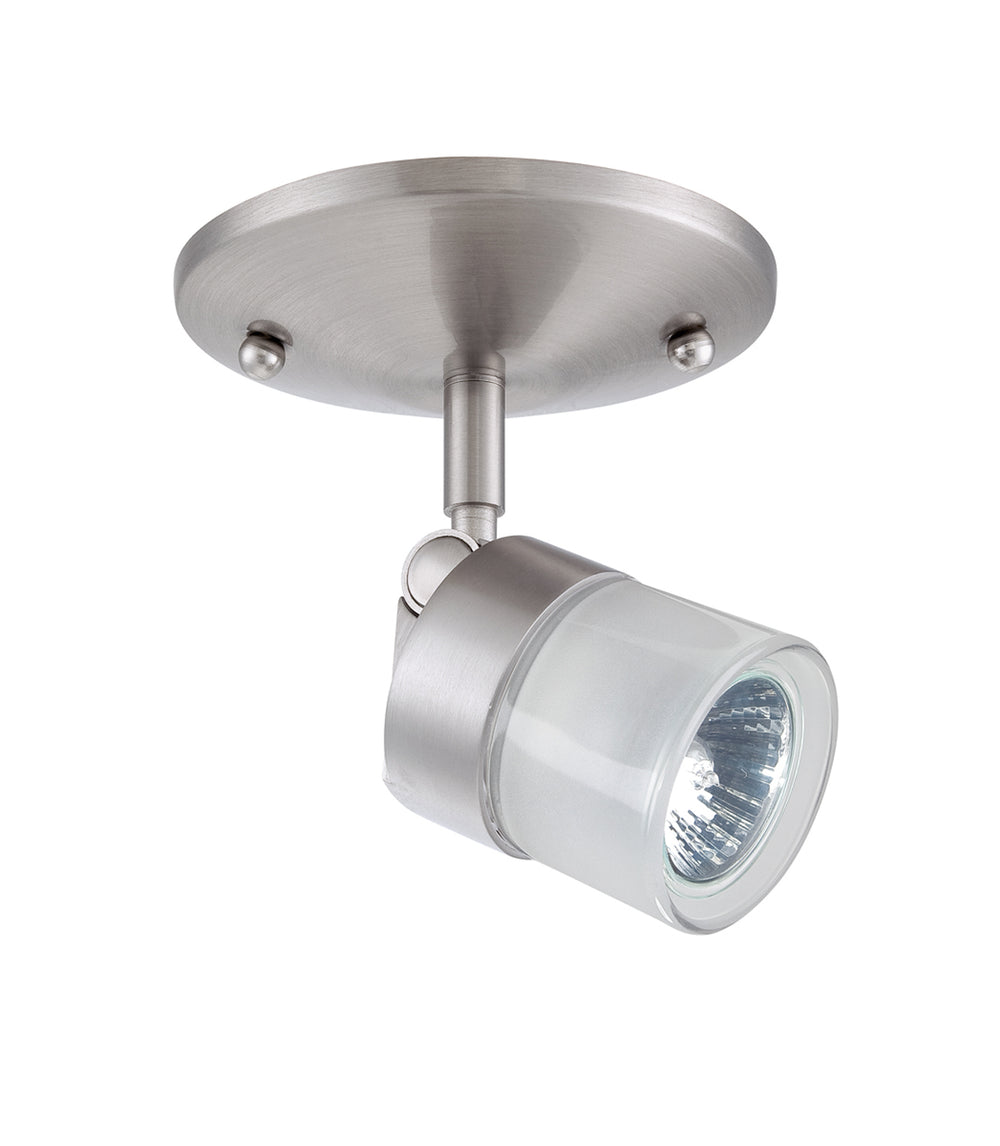 Kendal Canada - One Light Monopoint - Monopoint - Satin Nickel,Nickel or Steel- Union Lighting Luminaires Decor
