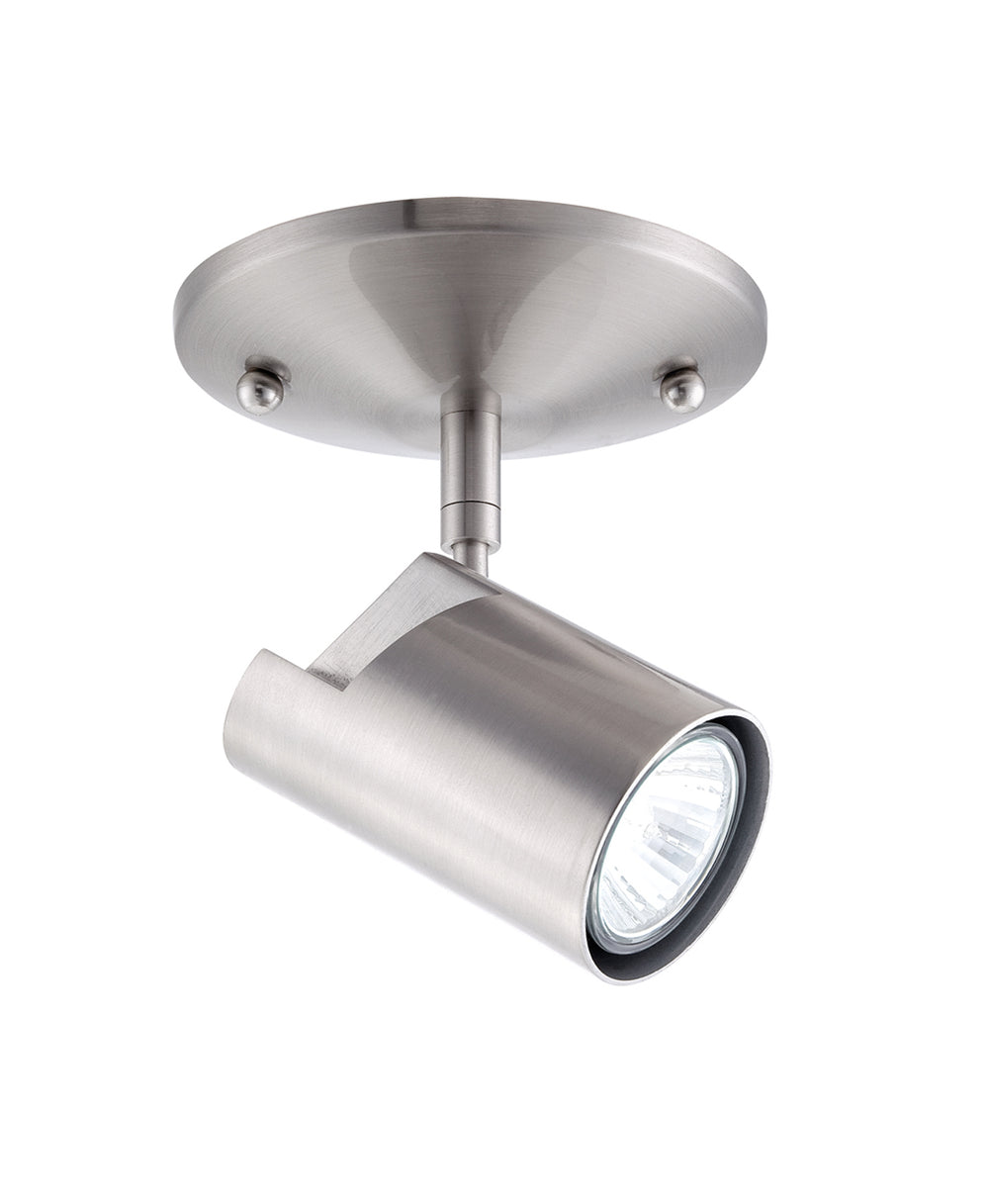 Kendal Canada - One Light Monopoint - Monopoint - Satin Nickel,Nickel or Steel- Union Lighting Luminaires Decor