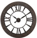 Uttermost - Wall Clock - Ronan - Dark Rustic Bronze- Union Lighting Luminaires Decor