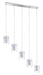 Kendal Canada - Five Light Bar - Metro - Chrome- Union Lighting Luminaires Decor