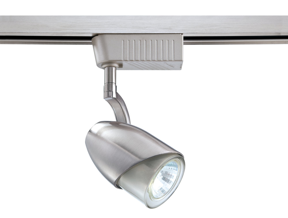 Kendal Canada - One Light Track Head - Track - Satin Nickel,Nickel or Steel- Union Lighting Luminaires Decor