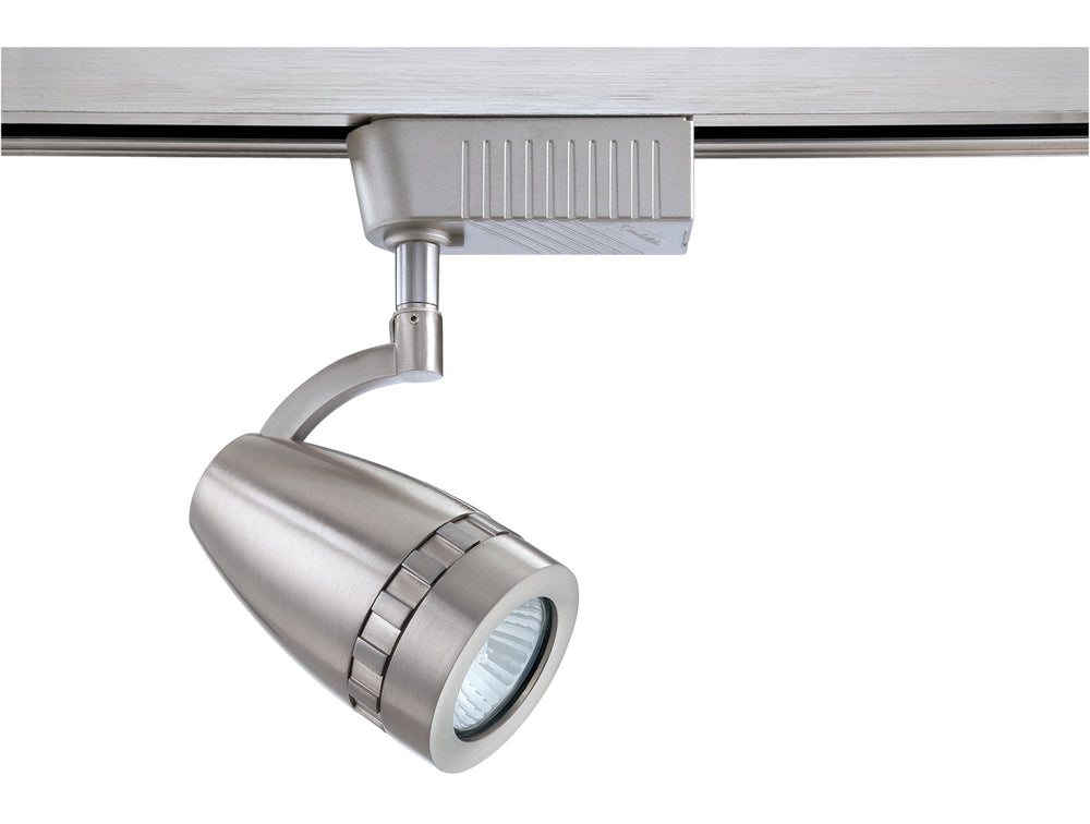Kendal Canada - One Light Track Head - Track - Satin Nickel,Nickel or Steel- Union Lighting Luminaires Decor