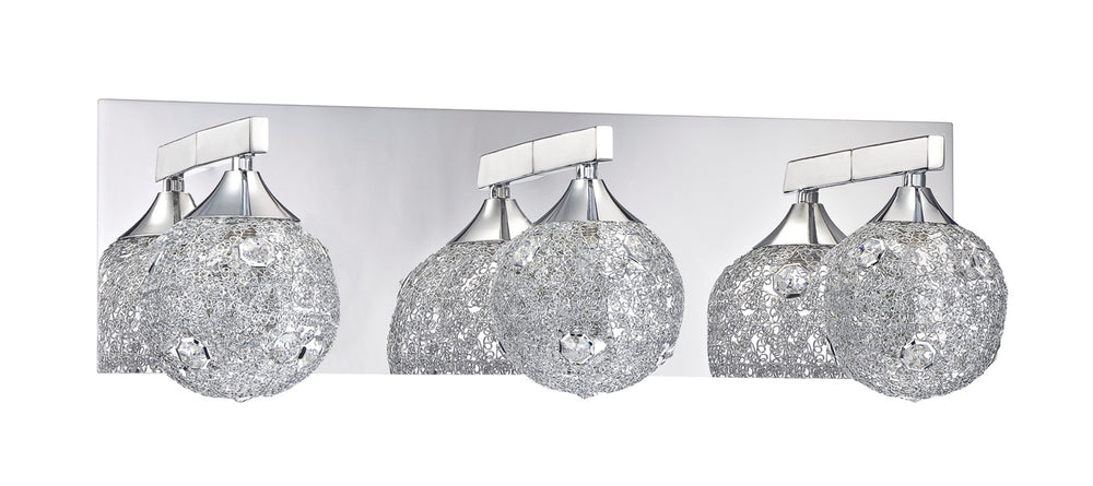 Kendal Canada - Three Light Bath - Solaro - Chrome- Union Lighting Luminaires Decor