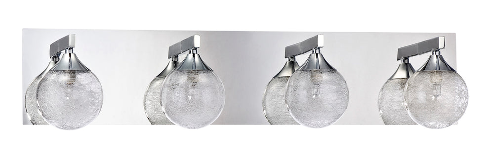 Kendal Canada - Four Light Bath - Fybra - Chrome- Union Lighting Luminaires Decor