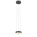 Sonneman - LED Pendant - Corona - Satin Black- Union Lighting Luminaires Decor