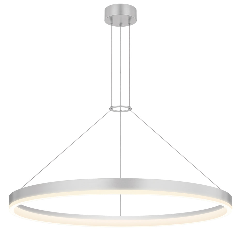 Sonneman - LED Pendant - Corona - Bright Satin Aluminum- Union Lighting Luminaires Decor
