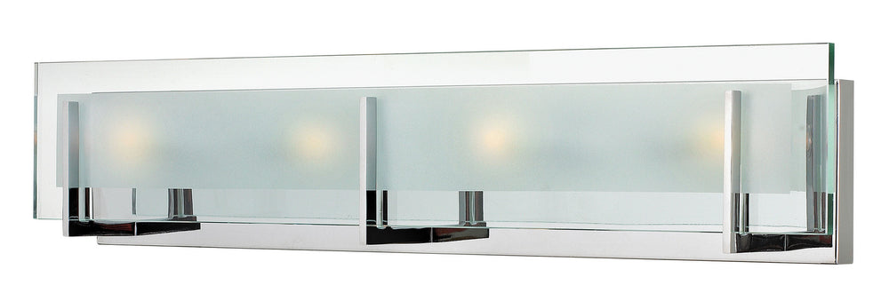Hinkley Canada - Four Light Vanity - Latitude - Chrome- Union Lighting Luminaires Decor