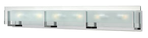 Hinkley Canada - Six Light Vanity - Latitude - Chrome- Union Lighting Luminaires Decor
