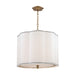 Hudson Valley Canada - Four Light Pendant - Sweeny - Aged Brass- Union Lighting Luminaires Decor