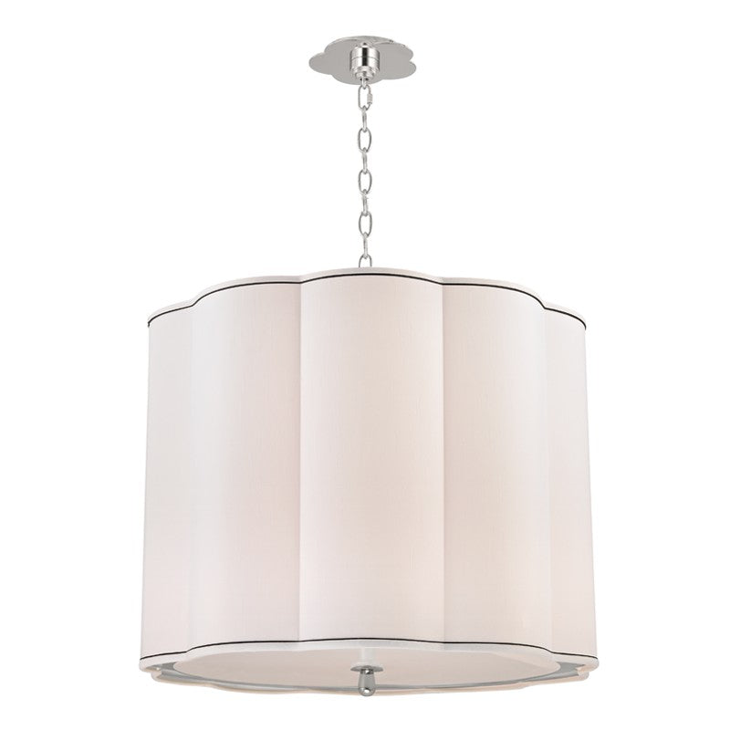 Hudson Valley Canada - Five Light Chandelier - Sweeny - Polished Nickel- Union Lighting Luminaires Decor