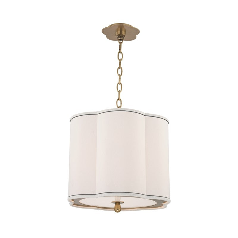Hudson Valley Canada - Three Light Pendant - Sweeny - Aged Brass- Union Lighting Luminaires Decor