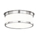 Hudson Valley Canada - Two Light Flush Mount - Geneva - Polished Nickel- Union Lighting Luminaires Decor