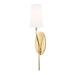 Hudson Valley Canada - One Light Wall Sconce - Rutland - Aged Brass- Union Lighting Luminaires Decor