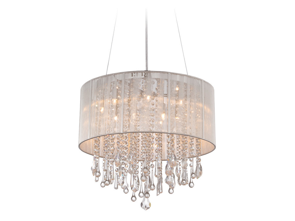 Avenue Lighting - LED Dual Sconce - Beverly Dr. - Silver Silk String- Union Lighting Luminaires Decor