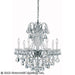 Schonbek - Seven Light Chandelier - New Orleans - Black Pearl- Union Lighting Luminaires Decor