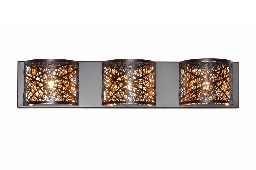 ET2 - Three Light Bath Vanity - Inca - Bronze- Union Lighting Luminaires Decor