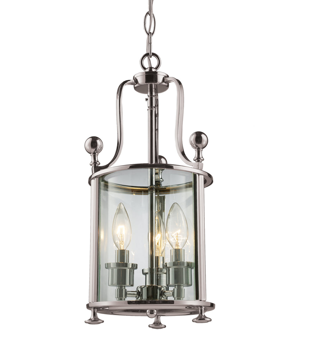 Z-Lite Canada - Three Light Pendant - Wyndham - Brushed Nickel- Union Lighting Luminaires Decor